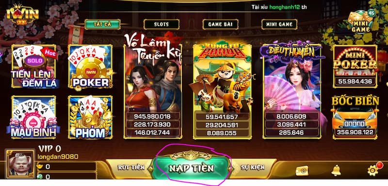 Nạp Tiền iwin Giới thiệu tổng quan về thương hiệu iwin